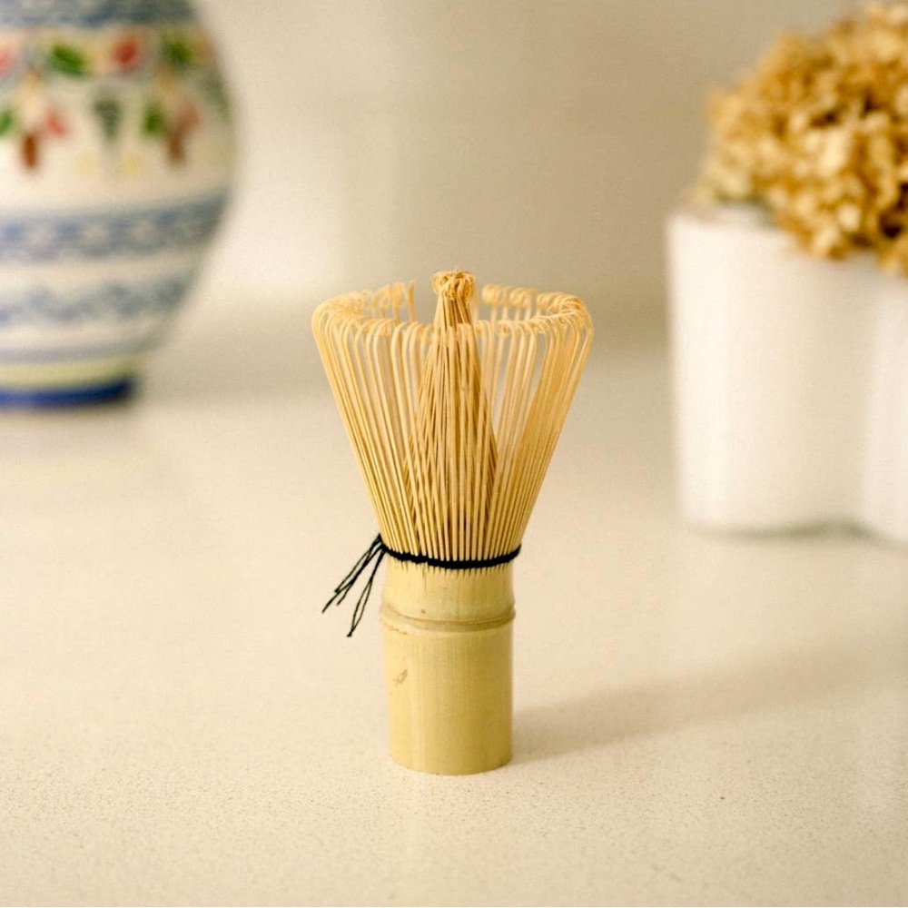Bamboo Matcha Tea Whisk in Paper Tube